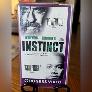 INSTINCT (1999) - VHS Rated R | Runtime approximately 126 minutes